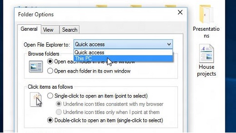 turn off recent files quick access gpo