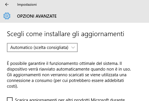 aggiornamento windows 10 21h2 download